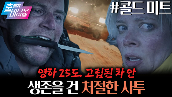영하 25도의 혹한의 추위, 고립된 차 안에서 생존을 건 사투가 시작된다💥 ┃콜드 미트