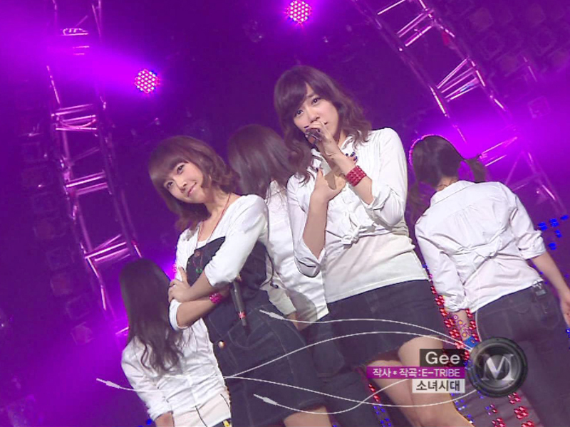 소녀시대『Gee』 클립 이미지