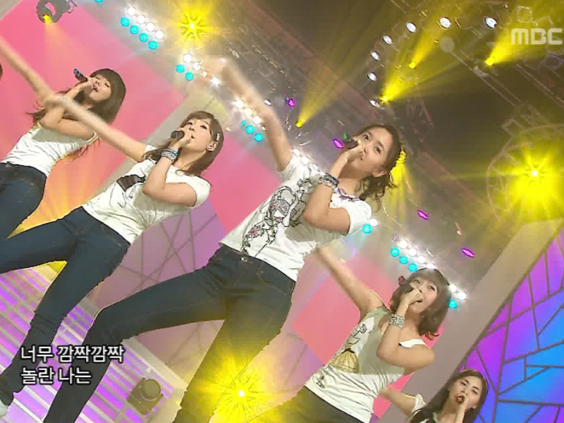 소녀시대『Gee』 클립 이미지