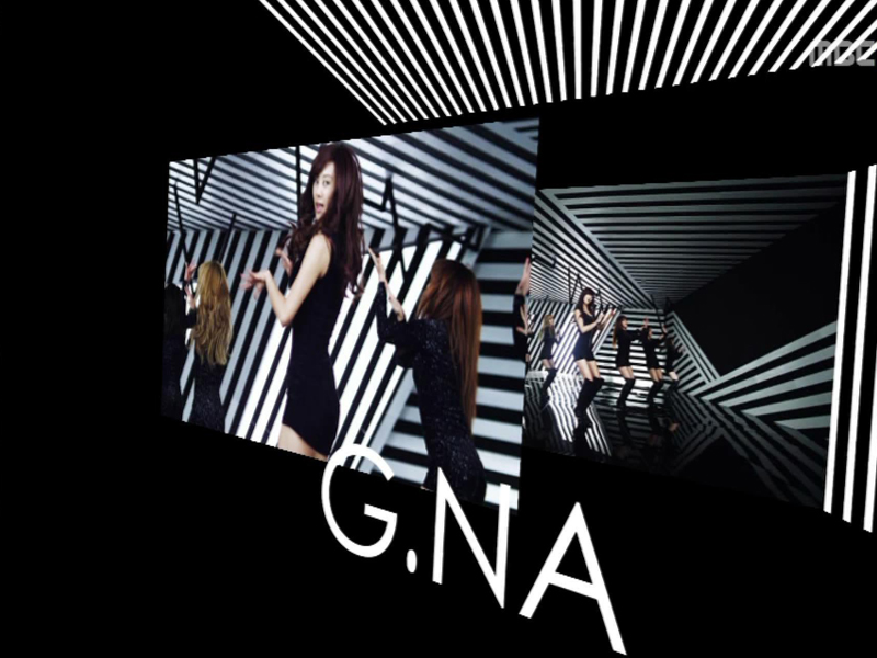 G.NA『벌써 보고 싶어』『Black&White』   클립 이미지