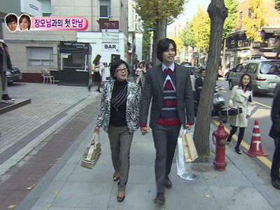 장우♡은정 :  장우! 장모님과의 비밀(?) 데이트 클립 이미지