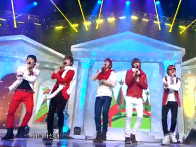 INFINITE&TEEN TOP『울면 안 돼 + 징글벨 + 엉뚱한 상상』 클립 이미지