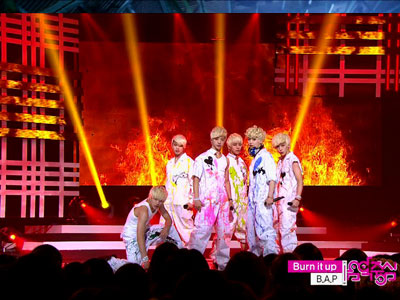 B.A.P "burn in up"