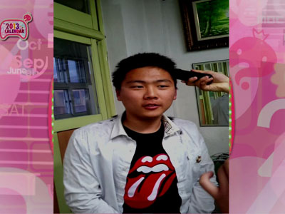 엄선만 학생, 빡빡머리 공약 지켜 '부산 사나이' 클립 이미지