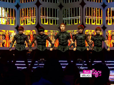 MBLAQ "Run" 클립 이미지