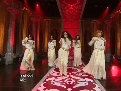 4Minute "Volume Up" 클립 이미지