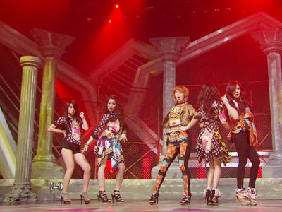 4Minute "Volume Up" 클립 이미지