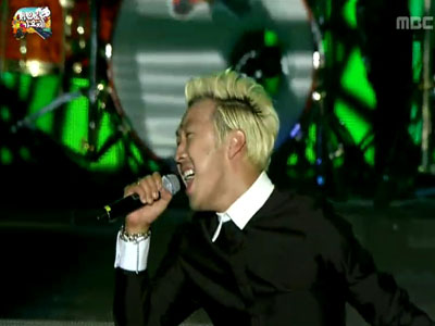 하하-장기하, 패기 넘치는 록스피릿으로'슈퍼잡초맨'외쳐  클립 이미지