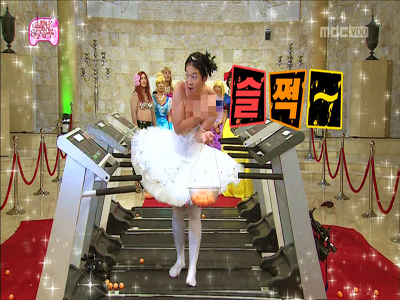 정형돈, 여민정 레드카펫 사고 패러디 '가슴 노출' 클립 이미지