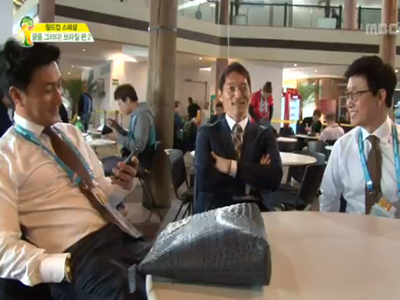 원조 진공청소기 김남일, "정환이 형 때문에 힘드시죠?"