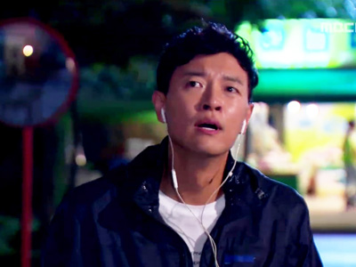 태경(김호진), 자신의 어머니 모욕하는 선영(이보희)말에 분노의 조깅 클립 이미지