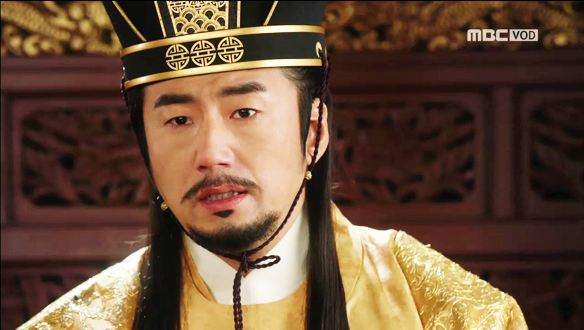 "백성들도 생각을 해야지요"…허수아비 황제 정종(류승수), 왕식렴(이덕화)에 반기들었다! 클립 이미지