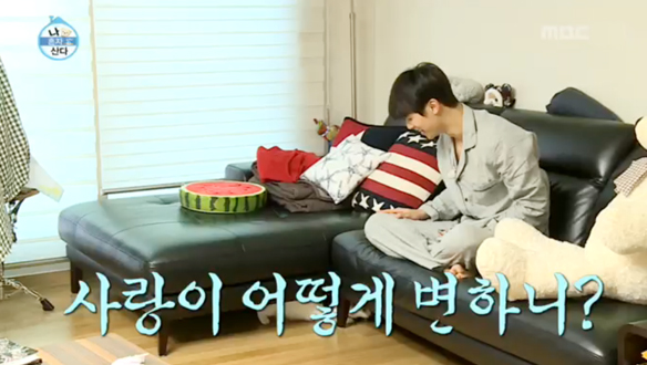 '오랜만의 휴식' 강민혁 - 반려묘 치치·따따와 오붓한 식사 '훈훈' 클립 이미지