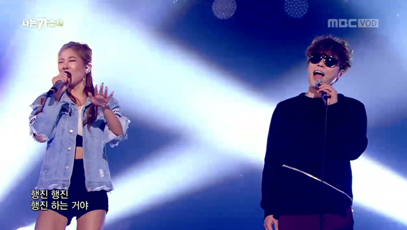 휘성 & 제시 <행진> 클립 이미지