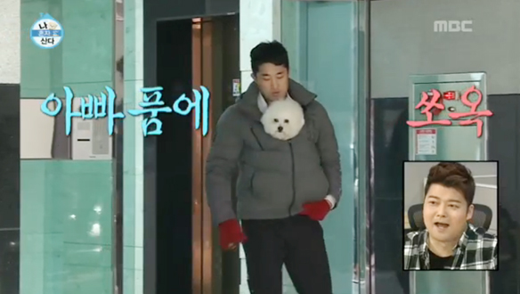 '상남자의 하루' 김동현 - 반려견 '봉봉'과 함께 운동하러 외출 '꼭 닮은 얼굴' 클립 이미지