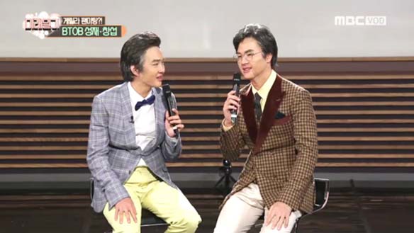 "늙은 나도 좋아해 줄래요?"…'BTOB 데뷔 40주년 게릴라콘서트' 창섭&성재, 멜로디와의 1문 1답 클립 이미지