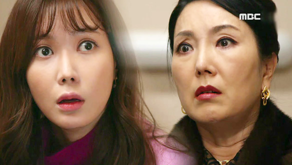 "가짜 손녀?!"…신애(임수향)가 덕천(변희봉)의 가짜 손녀임을 알게 된 청자(이휘향)! '충격'