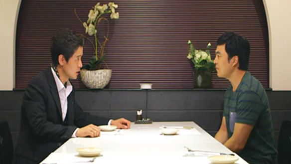 "복직 전에 싹을 잘라야지"…오 본부장(손건우)·김 차장(김용운), 재민(박건형) 방해하는 '음흉한 의논' 클립 이미지