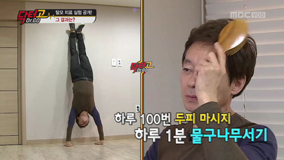 물구나무서기·빗질 100번·노푸·약초…가장 효과적인 탈모 치료법은?