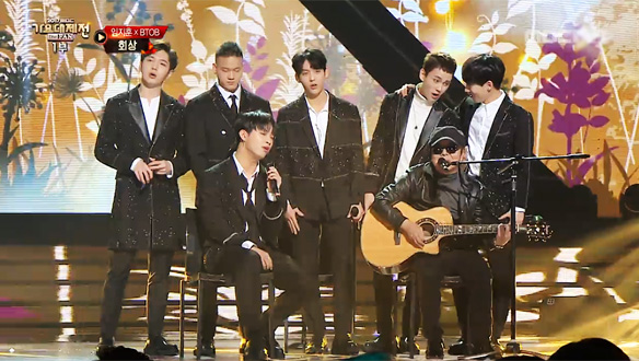 BTOB, 포크가수 임지훈과 세대를 뛰어넘은 감동의 컬래버레이션 < 회상 ♪>