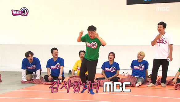 역시 MBC의 새 아들(!) 박성광의 댄스 자랑  (ft. 리액션 장인 승관) 클립 이미지