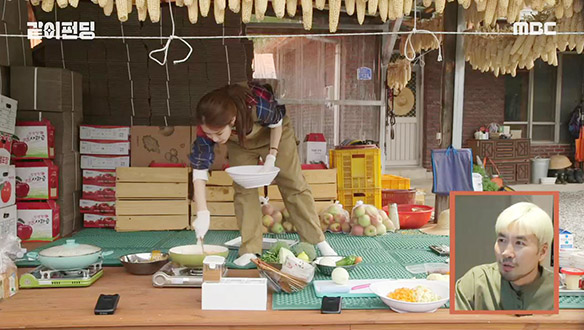 삼거리에서 펼쳐지는 유애플의 사과 요리교실♨ 클립 이미지