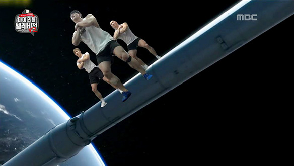 우주까지 뻗어가는 셔누's GYM & 구라의 기부금 횡령!! 클립 이미지