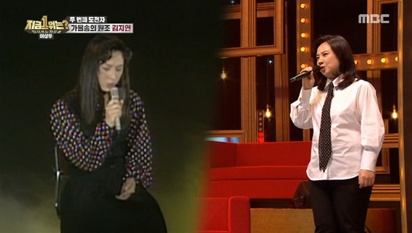 1991년 3월 두 번째 도전자 '김지연 - 찬 바람이 불면' 클립 이미지