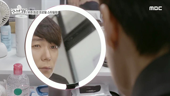 만찢남? 사베의 놀라운 음영 메이크업 효과! + 진혁 인턴의 섬세한 안마 클립 이미지