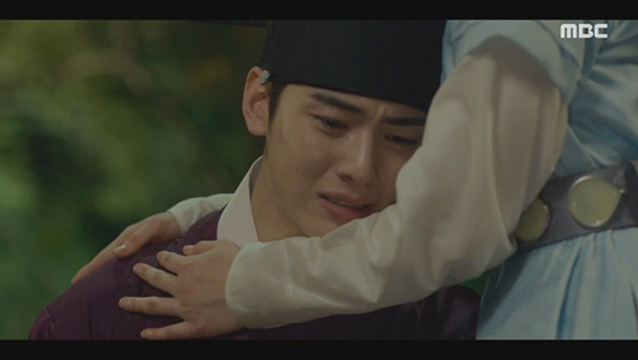 "제가 아들이긴 한건지를..."…왕의 외면에 눈물 흘리는 이림(차은우) 클립 이미지