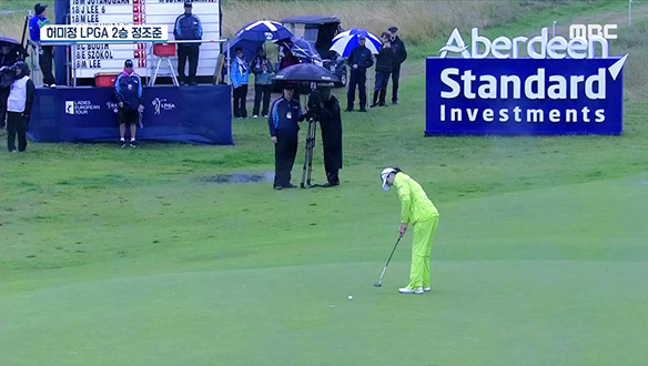 다이어리톡 - 2019 LPGA IWIT챔피언십 1라운드 허미정 선두  클립 이미지