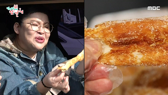 드디어 맛보는 이영자의 그 꽈배기! 배불러도 자꾸 들어가♥