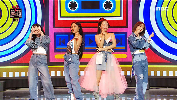 방송연예대상 보면서 마마무랑 <딩가딩가> 하지 않을래? 클립 이미지