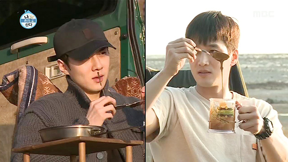 벌칙은 아닌데... 저을수록 의심하게 되는 달고나 커피 클립 이미지