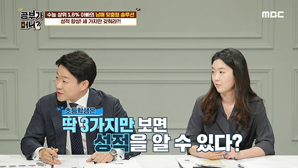 초등학생 성적 향상에 효과적인 3가지 요소! 클립 이미지