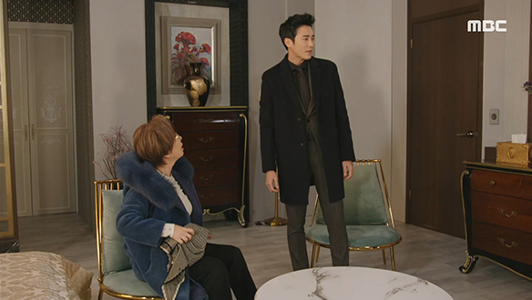 "엄마,그만 좀 하세요!"…영숙(오미연)과의 갈등으로 힘들어하는 시경(최성재) 클립 이미지