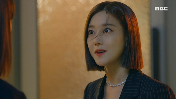 “증거도 없으면서 까불지 마“…불나방처럼 달려드는 선화(엄현경)에게 경고하는 재경(오승아)