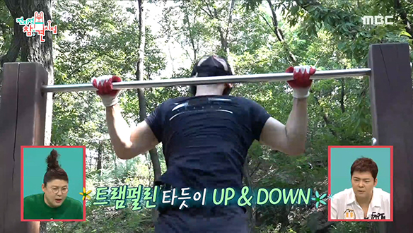 턱걸이에 진심인 강철 형제의 강철 체력 대결♨ 클립 이미지