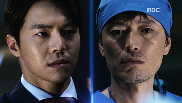 "자기가 죽여놓고, 자기가 부검하면 되겠습니까?"…강현(박은석), 살인 용의자로 백범(정재영) 체포 클립 이미지