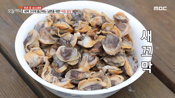 순천만 부부의 꼬막 밥상! 싱싱한 '새꼬막' 고르는 팁은 덤♥ 클립 이미지