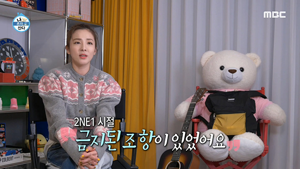 2NE1 시절 금지된 조항 때문에 생긴 산다라박의 취미는? 클립 이미지