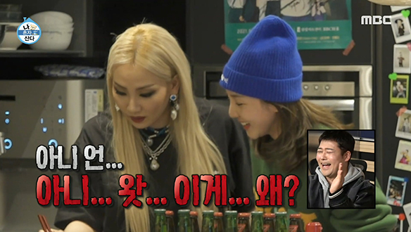 산다라박 집들이 와서 온갖 살림 다해주는 CL 클립 이미지