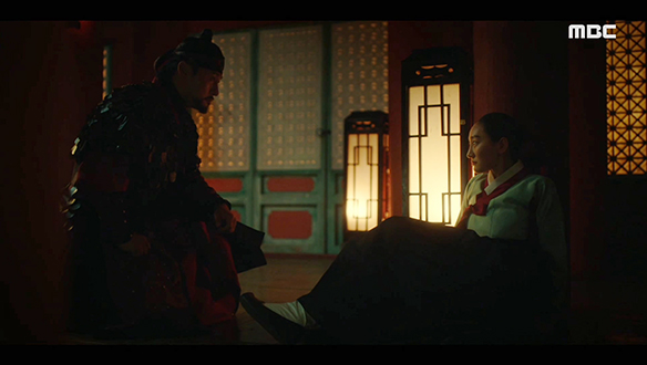 "배후가 누구냐?"…지밀나인 행세하는 자객과 맞닥뜨린 좌익위(오대환) 클립 이미지