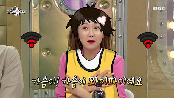 김지혜, 안영미의 가슴(?) 선배는 나야나!♨ 클립 이미지