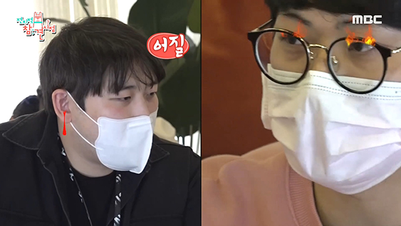 "듣기 싫어?" 잭슨 매니저를 가족(?)처럼 챙기는 비 매니저 클립 이미지