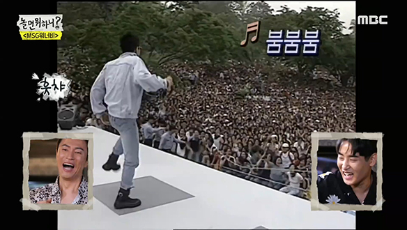 무아지경 어깨춤추는 28세 김정민의 열정♨ (feat. 워우워우워어~)