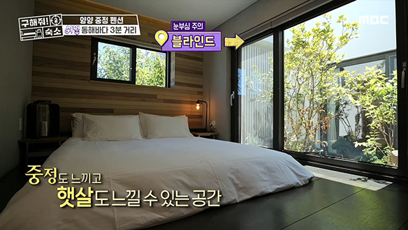 <양양 중정 펜션> 1객실 1중정! 나는 중정뷰 완전 취해~♥ 클립 이미지