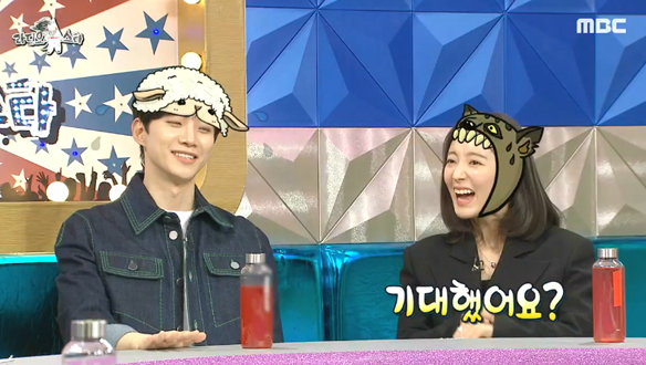 "기대했어요?" 산덕 커플의 키스신 비하인드💖 클립 이미지