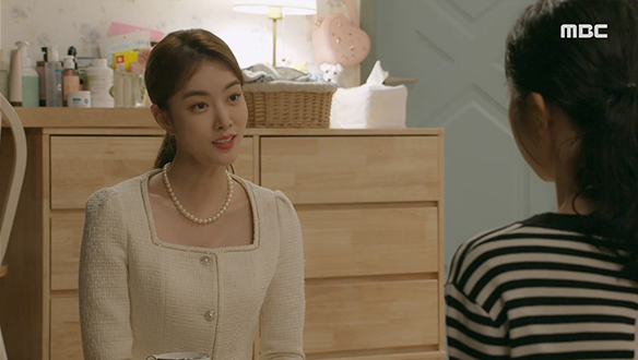 "그래서 꼬셨니? 내 남자라서?"…인하(이현석)와 단둘이 만난 혜수(김규선)를 찾아가 따지는 세영(한지완)