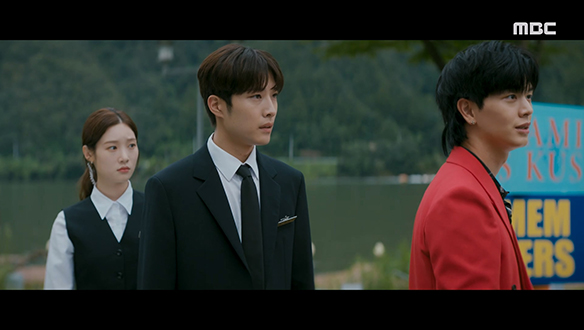 "한 번만 봐주시면 안 돼요?"…위기에 처한 태용(이종원)과 주희(정채연)를 감싸는 승천(육성재) 클립 이미지